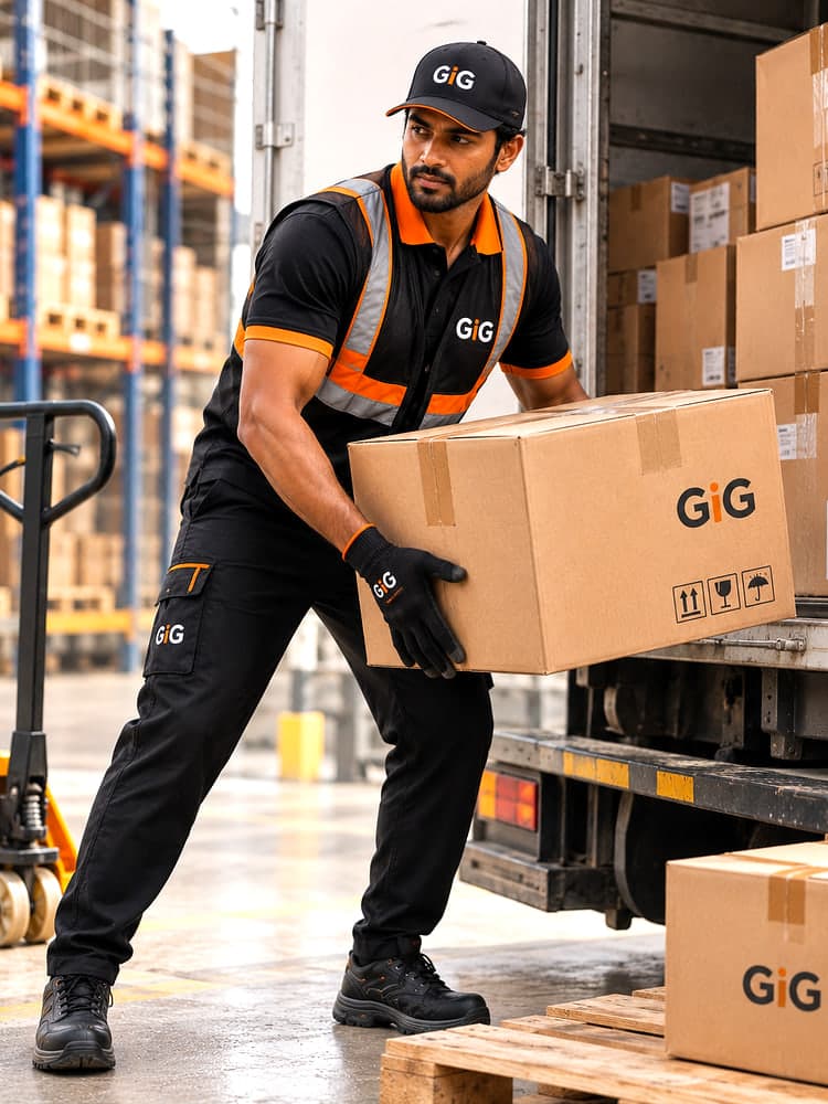 Loader / Unloader at work