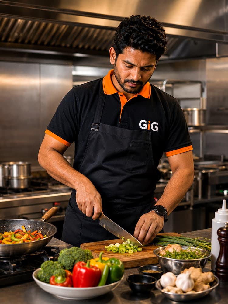Chef at work
